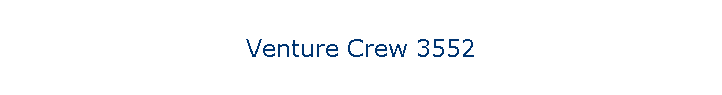 Venture Crew 3552